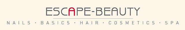 „Escape-Beauty“-Logo, zur Startseite